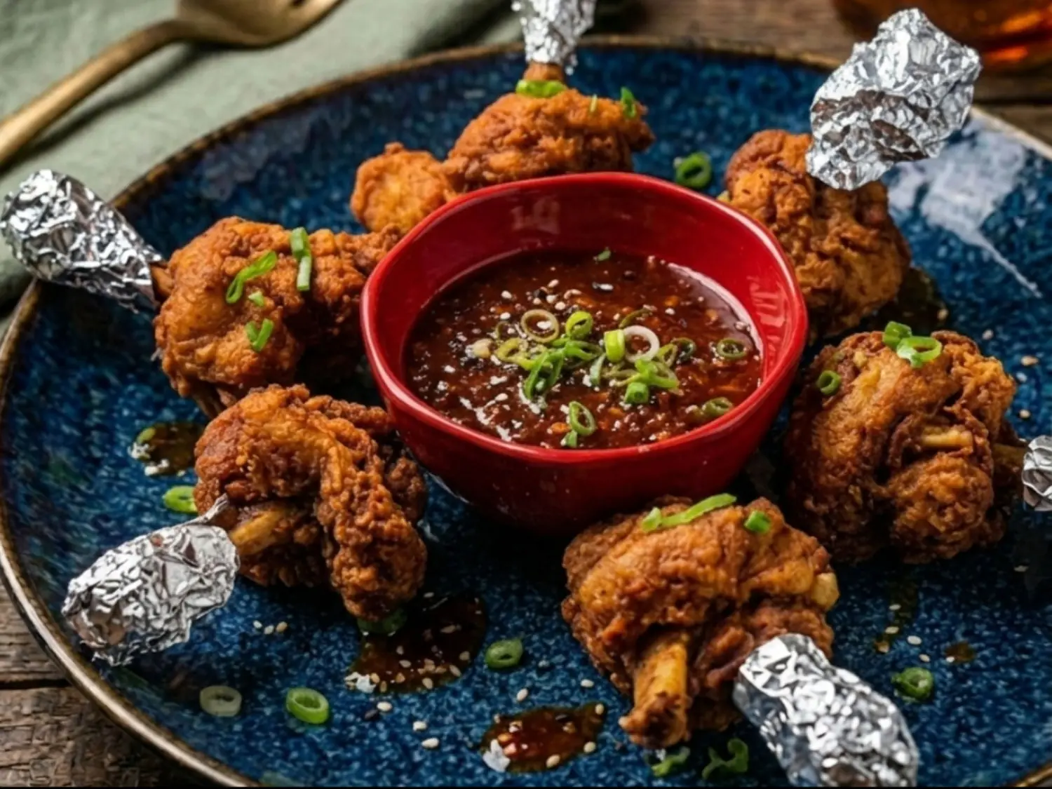 Halal Lollipop Chicken (6 pc) at Wok & Karahi, Spring TX