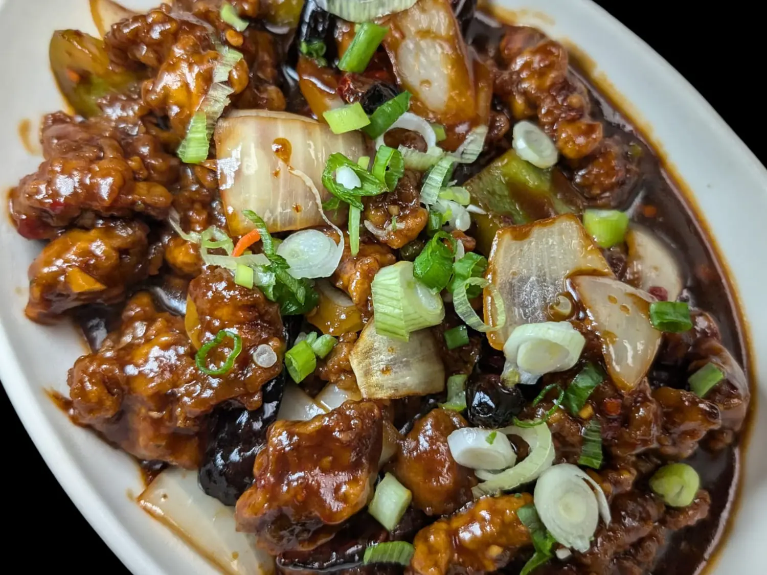 Halal Spicy Garlic at Wok & Karahi, Spring TX