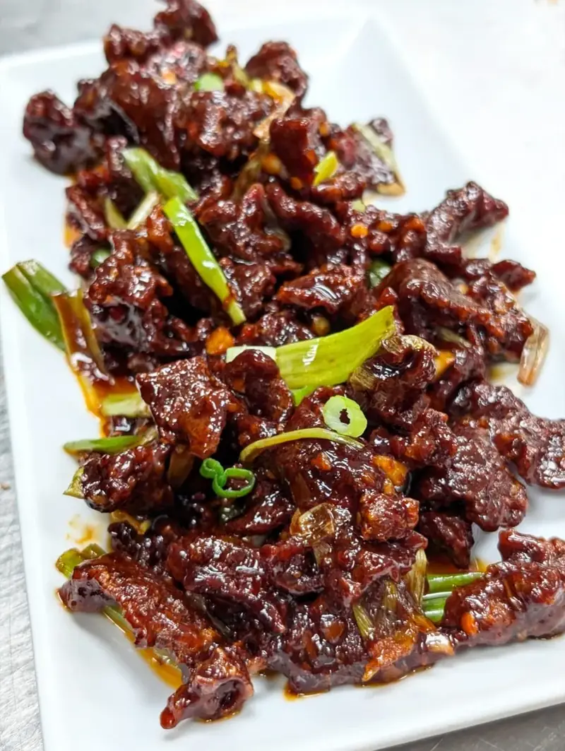 Crispy Beef - halal Chinese at Wok & Karahi, Spring TX