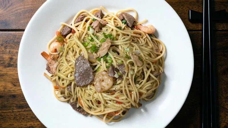 Chow Mein with the steak protein upgrade