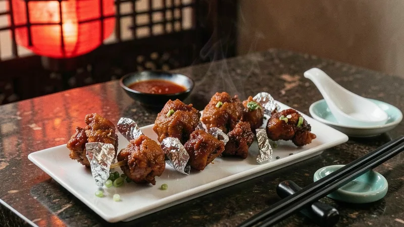 Halal Lollipop Chicken (6 pc) at Wok & Karahi, Spring TX