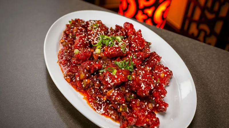 Sesame Chicken vs General Tso vs Orange, halal, Spring TX