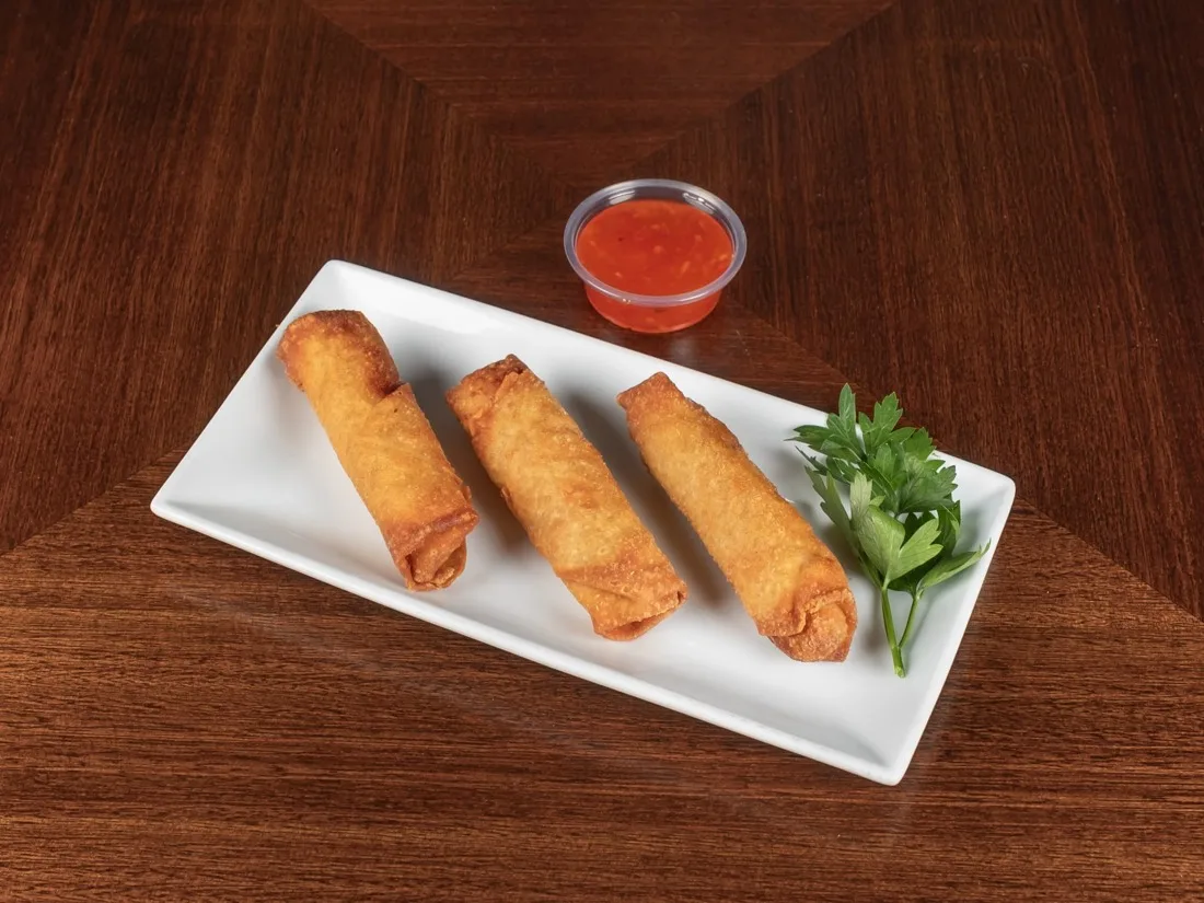 Halal Spring Rolls at Wok & Karahi, Spring TX